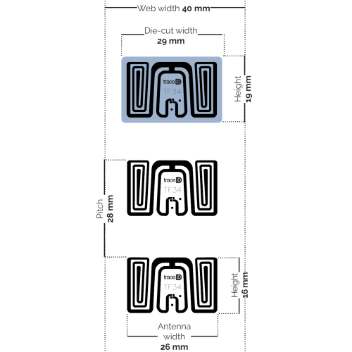 TRACE-TECH ID SOLUTIONS S.L., RAIN, RFID,  antenna, アンテナ,  tag, タグ, UHF, inlay, label, デュアル, NFC, HF, white, ホワイト, wet、ウェット, ラベル, label, printer, プリンタ, R3741L, TH-WING M7, THUNDER M7, TAR17, TER17S, TE27, TER17, THUNDERTRACE, TH-WING, TAR16 CLOWN, TH44 OMNI, TH41 CABIS, TE14 THINPROPELLER, TB24 RINGTRACE, TF36 FEST, TE26 APPAREL, TH24 HAMTRACE, TER16 THINPROPELLER, TJ24 BLADETRACE, TB36 RINGTRACE, TF34 SATELLITE, TFR26 SPY, T4015-il, TNTAG D20, TNTAG 2818